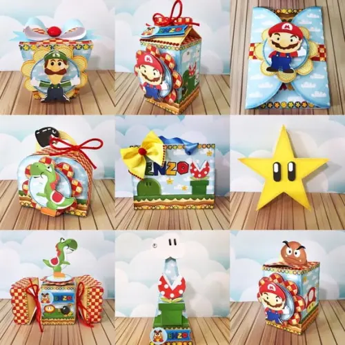 Arquivos de corte kit mario bros