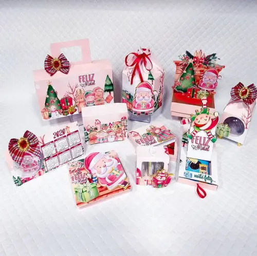 Arquivo de Corte Caixa Árvore de Natal