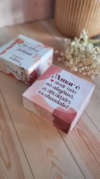 Arquivo de Corte Caixa para Bombons