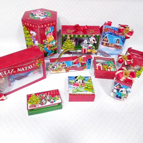 Arquivos de Corte Caixas de Natal