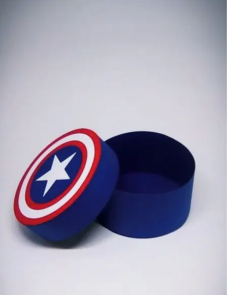 Arquivos de corte caixas super herois