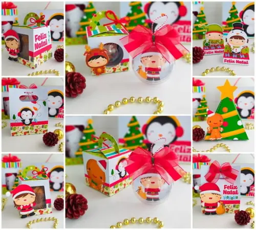 Arquivo de Corte Kit de Natal