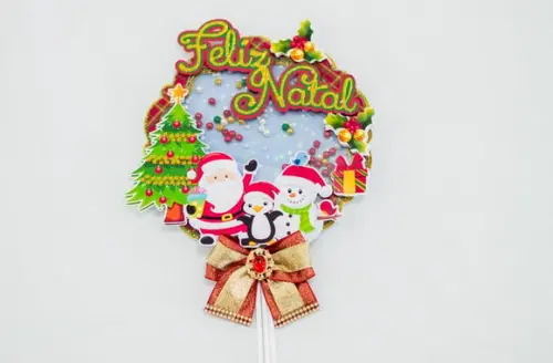 Arquivo de Corte Topo Natal Shaker