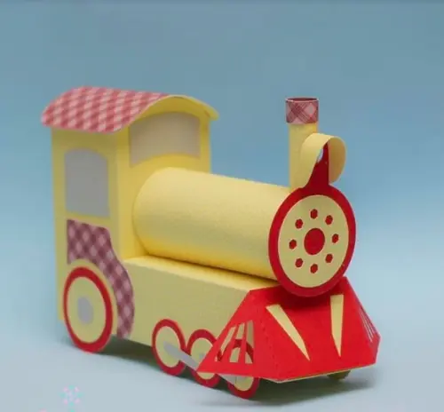 Arquivo de Corte Trem 3d