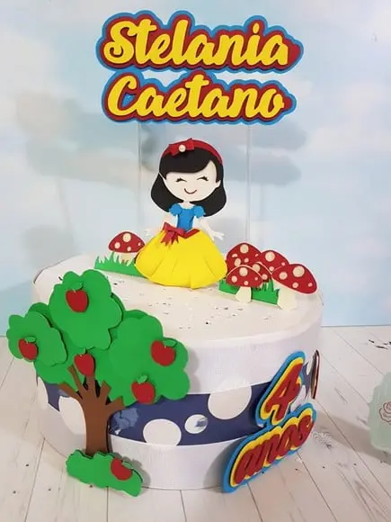 Arquivo de Corte topo Branca de Neve