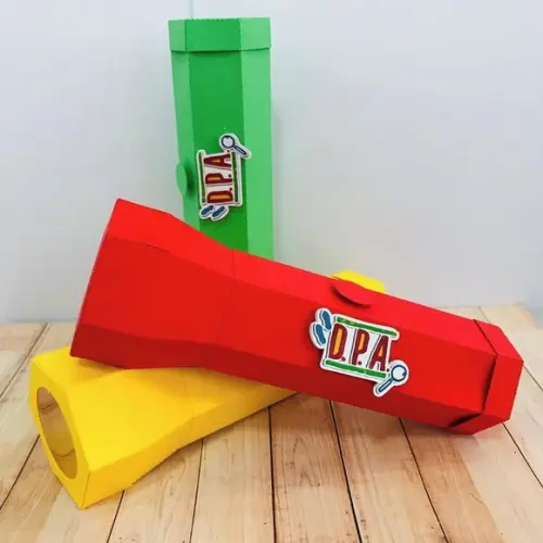 Arquivo de corte lanterna 3d