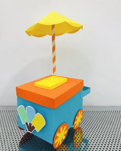 Arquivo de corte carrinho de sorvete