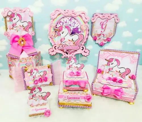 Arquivos de corte kit unicornio só um bolinho
