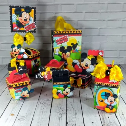 Arquivos de corte kit Mickey Mouse