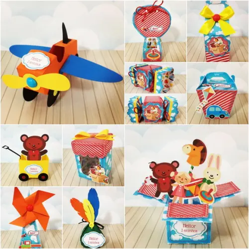 Arquivos de Cortes Fabrica de Brinquedos pdf e Silhouette