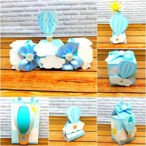 Arquivos de corte balão menino