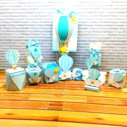 Arquivos de corte balão menino