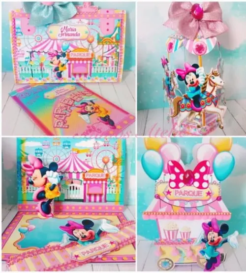 Arquivos de corte Silhouette Minnie Luxo