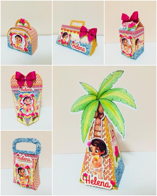 Arquivos de Corte kit Moana baby