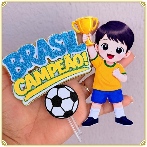 Arquivo de corte topo copa do mundo menino