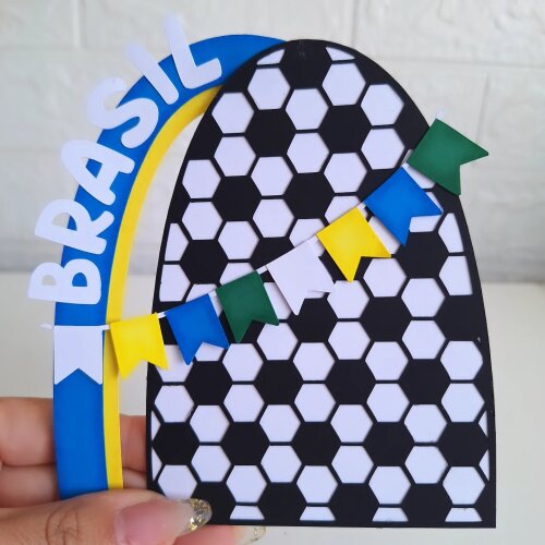 Arquivo de corte topo copa do mundo rumo hexa