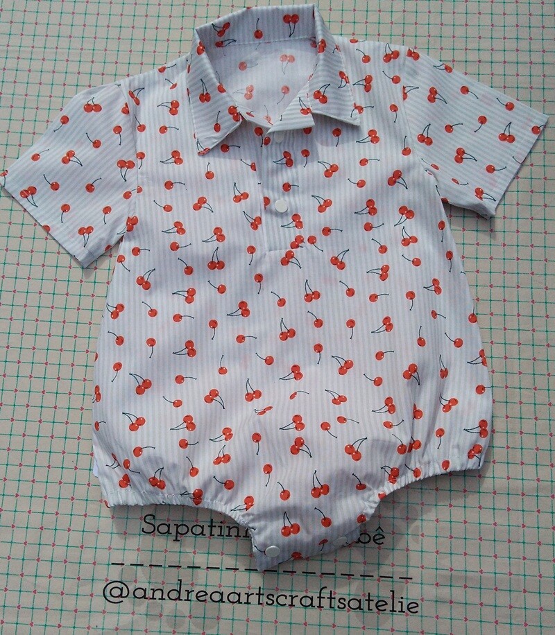 Body Camisa - RN a 18 Meses