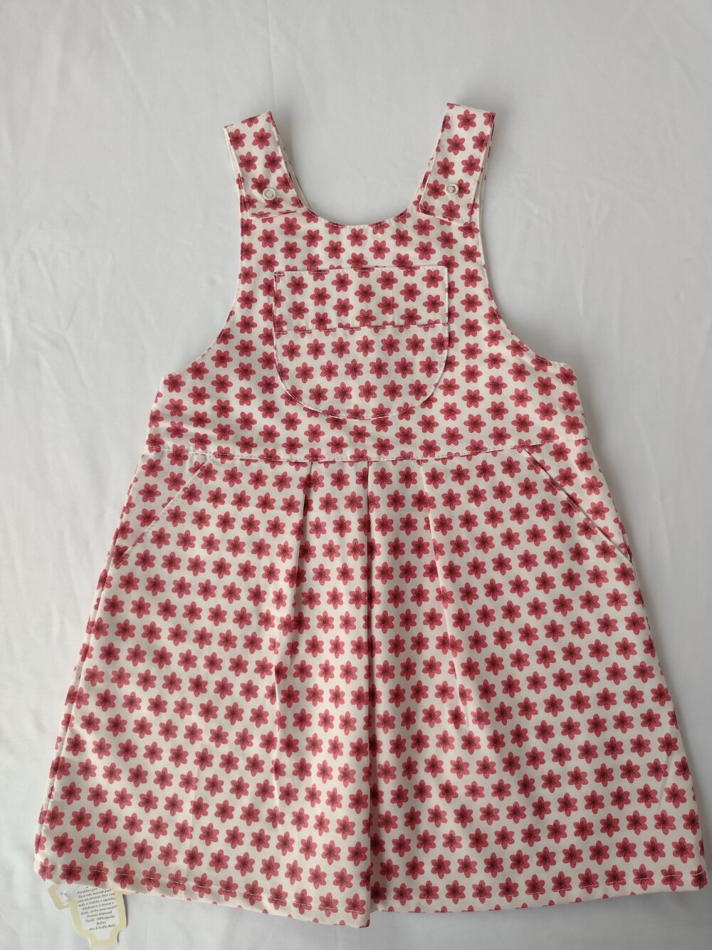 Vestido Jardineira - RN a 3 Anos