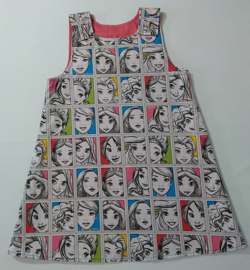 Vestido Modelo Trapézio - RN a 4 Anos