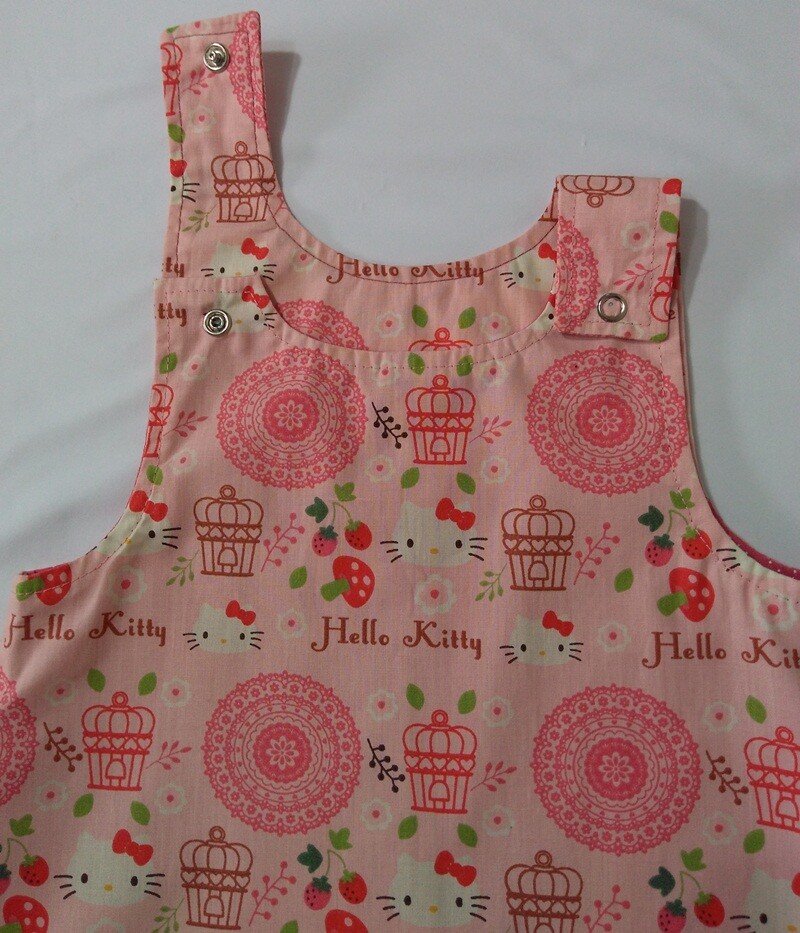 Vestido Modelo Trapézio - RN a 4 Anos