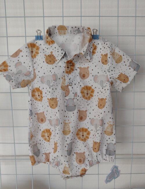 Body Camisa - RN a 18 Meses