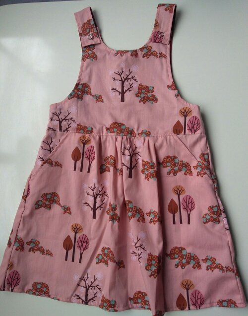 Vestido Jardineira - RN a 3 Anos
