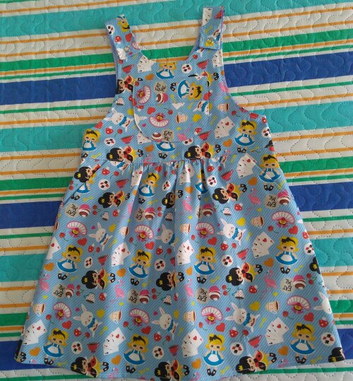 Vestido Jardineira - RN a 3 Anos