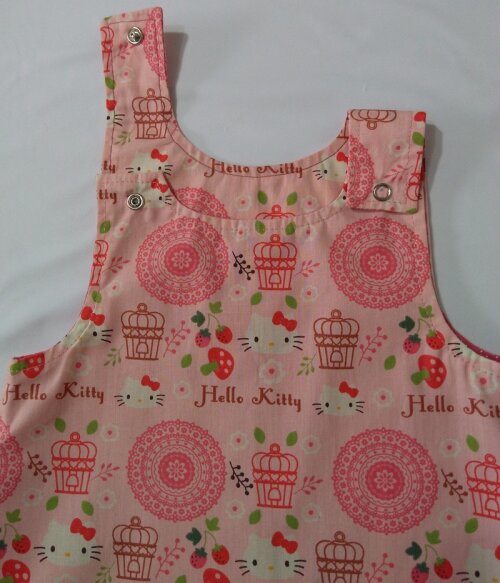 Vestido Modelo Trapézio - RN a 4 Anos