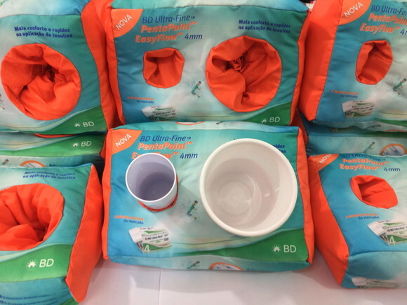 Almofada Porta Pipoca Link 30 Kits Rodrigo