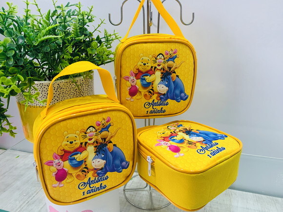 Bolsinha Maletinha P Ursinho Pooh e a Sua Turma
