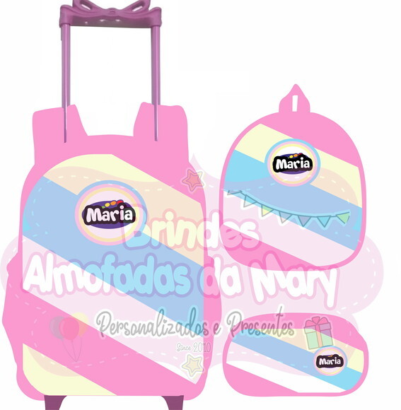 Kit Mochila Escolar Fini