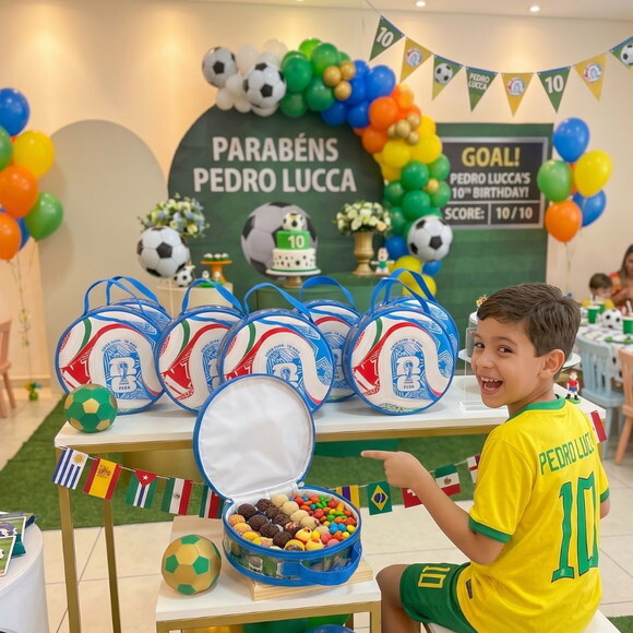 Necesseire Bola Tricolor Copa 2026