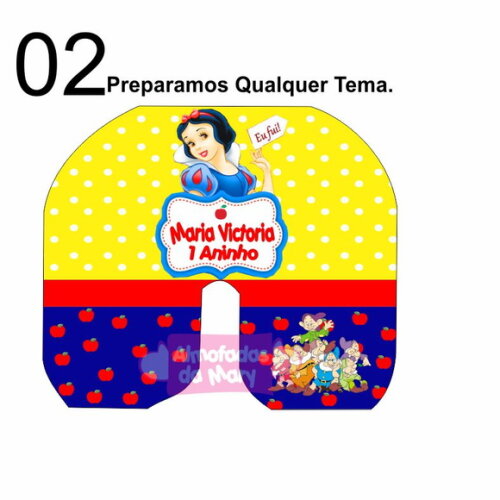 Almofada de Pescoço Branca de Neve