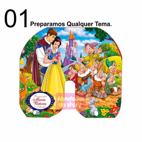 Almofada de Pescoço Branca de Neve