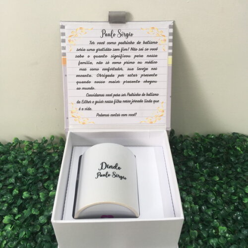 Caixa Padrinho com 1 caneca