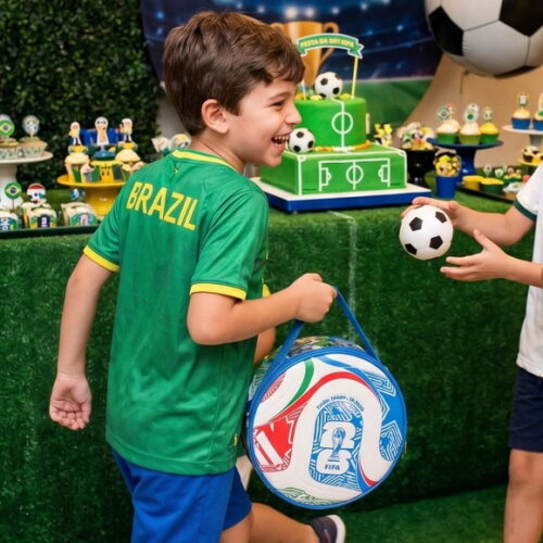Necesseire Bola Tricolor Copa 2026