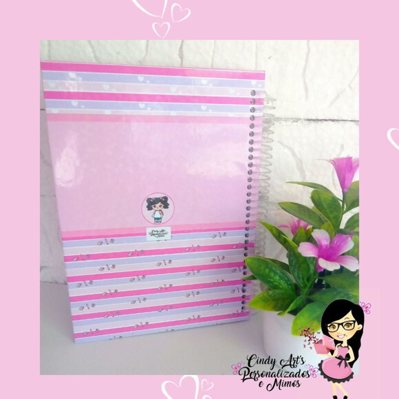Agenda Escolar A5 Permanente 50 Folhas -menina