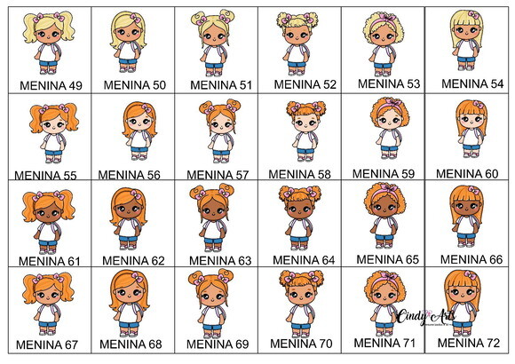 Agenda Escolar A5 Permanente 50 Folhas -menina