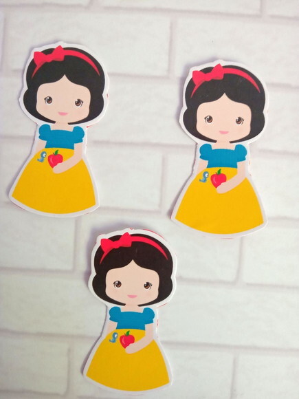 Aplique Personalizado Branca de Neve Cute