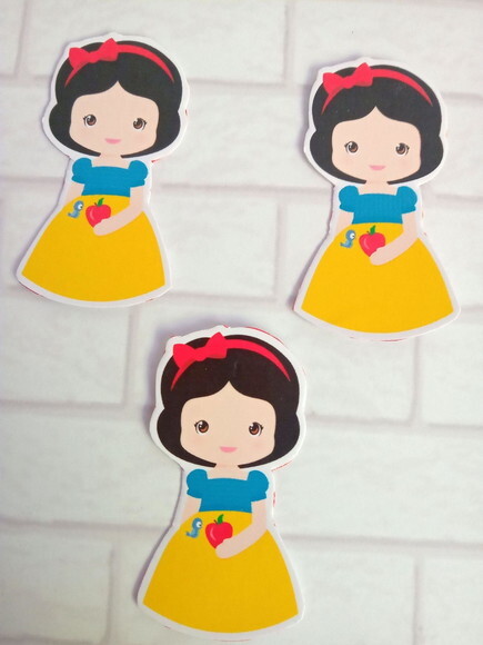 Aplique Personalizado Branca de Neve Cute