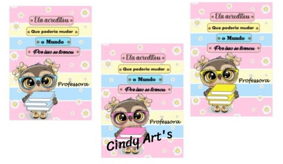 Caderninho/bloquinho A6 50 Folhas Brancas-professora