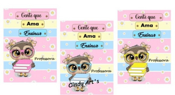 Caderninho/bloquinho A6 50 Folhas Brancas-professora