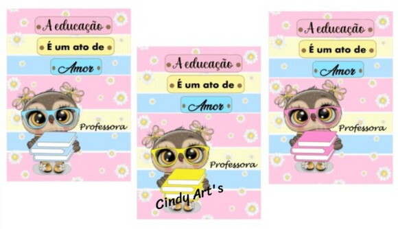 Caderninho/bloquinho A6 50 Folhas Brancas-professora