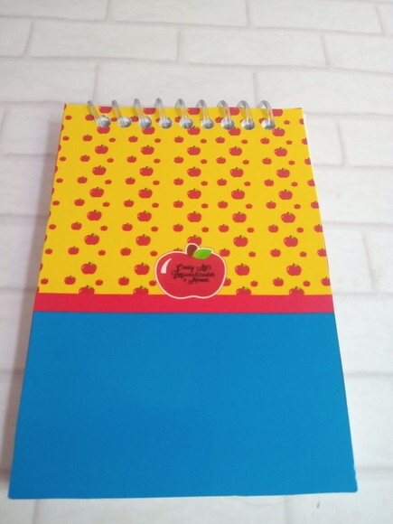 Caderninho/bloquinho Branca de Neve Cute -7x10 40fls Brancas