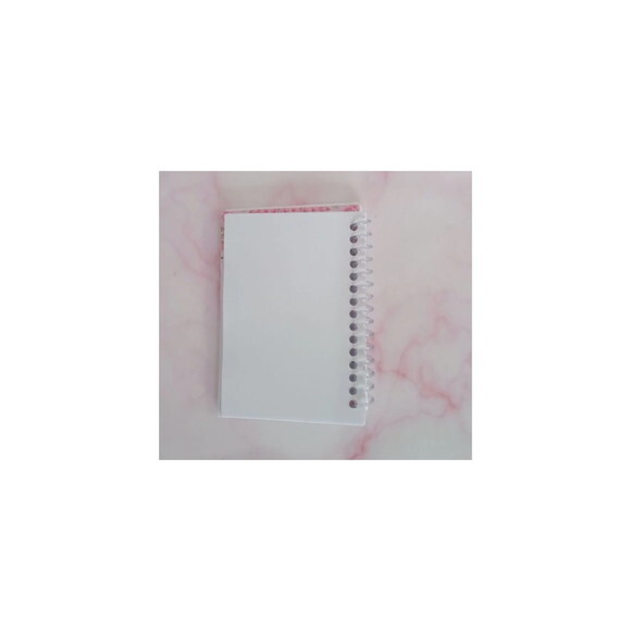 Caderninho/bloquinho Floral c Mini Lapis-7x10 40 Fls