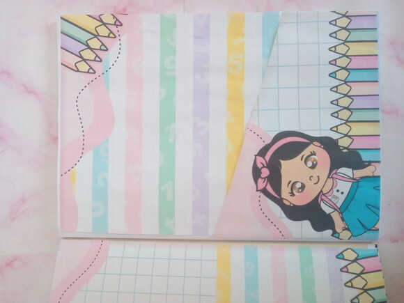 Caderno Brochura Universitário Aluninhas -96 Fls