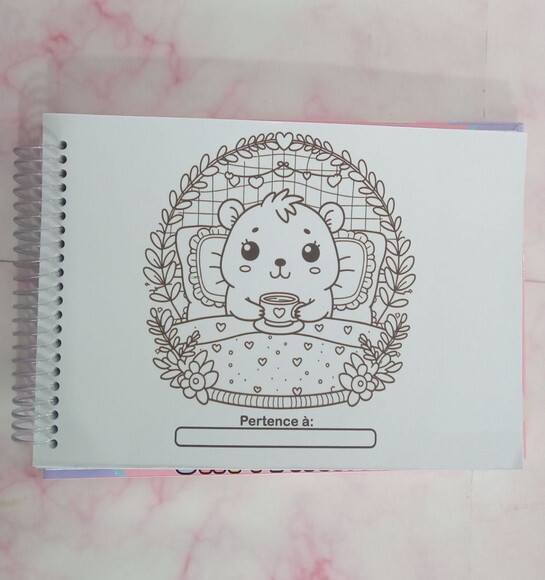 Caderno de Colorir Capivara-30 Folhas