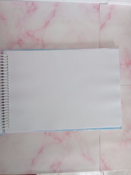 Caderno de Desenho Universitário Holográfico -100 Folhas