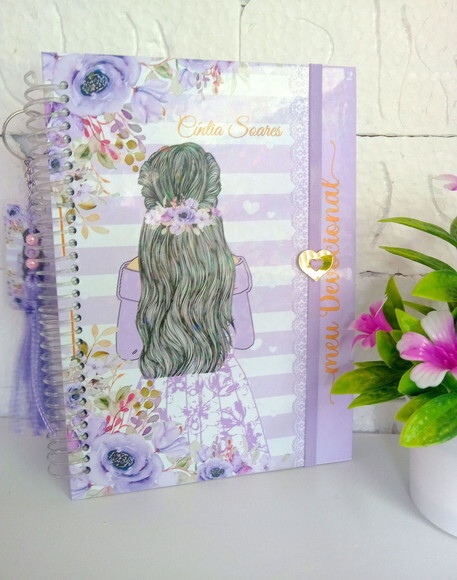 Caderno Pautado A5 100 Folhas -devocional Jardim