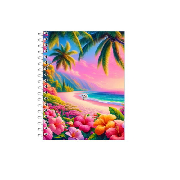 Caderno Universitário Personalizado Moana Cute - 50 Folhas